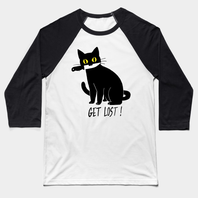 GET LOST! Baseball T-Shirt by kookylove